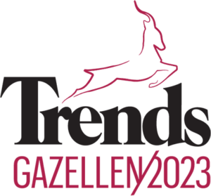 Trends Gazelle 2023 - Prov. Antwerpen - Middelgrote ondernemingen - 6e plaats